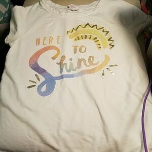 Circo White Tee with Colorful Shine Design